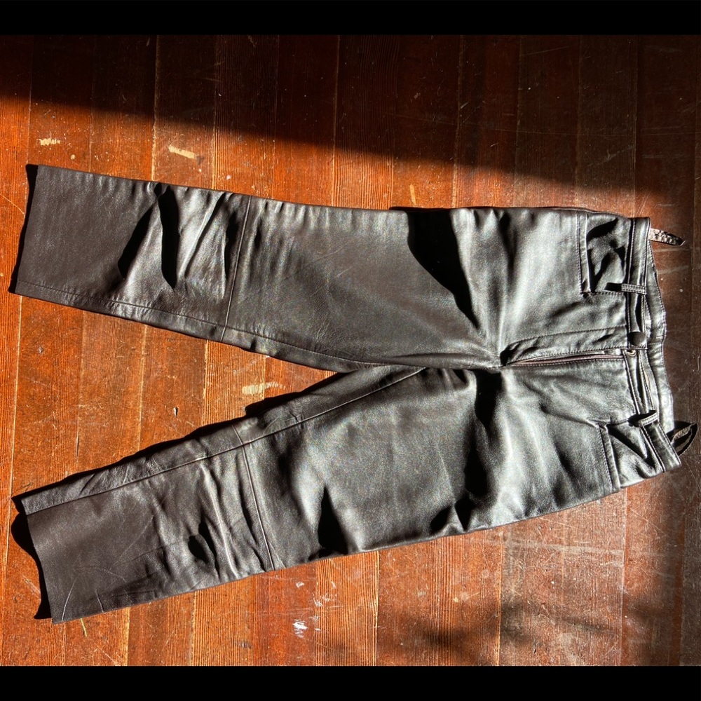 Vintage leather pants